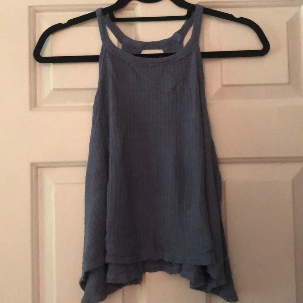 Blue tank top